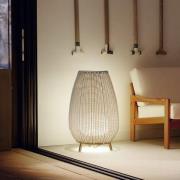 Bover LED terassivalaisin Amphora, 77 cm, grafiitinruskea/beige