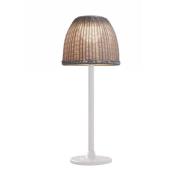 Bover LED-jalustavalaisin Atticus, korkeus 50 cm, luonnonvalkoinen/bei...