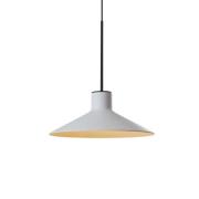Bover LED-ripustusvalaisin Platet, musta/harmaa, Ø 20 cm