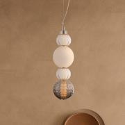 Maytoni LED-riippuvalaisin Kaulus kromi lasi Ø 14,7 cm 3 000 K