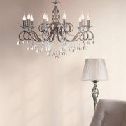 Maytoni kattokruunu Grace antiikki messinki metalli/lasi 10-valo.