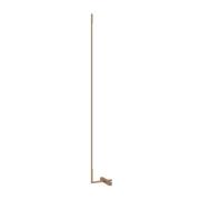 LED-lattiavalaisin Amalfi XL, kultainen, korkeus 180 cm, metalli, himm...