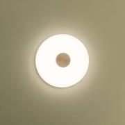 Northern LED-seinävalaisin Glint, Ø 36 cm, lasi, opaali