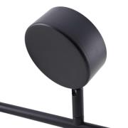 Lindby valonheitin Jyla, musta, linssi, 4 200 K, 3-valo, GX53