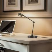 Lindby pöytävalaisin Jyla, musta, 2700K, GX53, rautaa