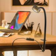 Lindby klipsivalaisin Jyla, musta, 4000 K, GX53