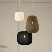 Lindby Helin riippuvalaisin, musta/valkoinen/harmaa, Ø 60 cm, 3-lamppu...