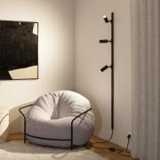 Paulmann URail syöttökaapeli/kytkin, musta mattapintainen, 2,4 m