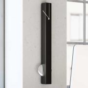 KARE Heiluri seinäkello, alumiini, musta