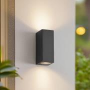 Lucande seinävalaisin Xava, ylös/alas, antrasiitti, 2-lamppuinen, GU10