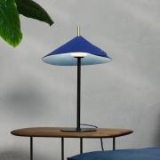 OSRAM pöytävalaisin Decor Flip, sininen, huopa, G9, säädettävä