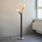 OSRAM lattiavalaisin Decor Straw, 3-lamppuinen, värikäs, teräs, E27