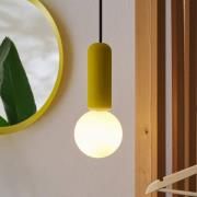 OSRAM riippuvalaisin Decor Concrete Mic, keltainen, betoni, G9