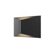 LOOM DESIGN LED-ulkoseinävalaisin X, musta, IP65, alumiini