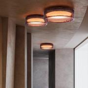 MARSET LED-kattovalaisin Ringo, Ø 90 cm, ruusukarmi, muovi, CCT