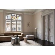 Nuura kattokruunu Apiales 9, Ø 60 cm, messinki-/kulta