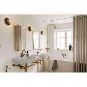 Nuura seinälamppu Liila 1 IP44 Ø 16,5 cm, musta/kirkas