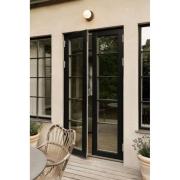 Nuura ulkoseinävalaisin Liila, Ø 16 cm, pronssi/opaalinen