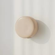 Seinävalaisin BonBon, beige, Ø 16 cm, lasi