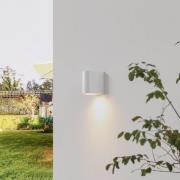 Prios Irfan ulkoseinävalaisin pyöreä valkoinen 10 cm