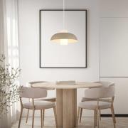 Lowe-riippuvalo, hiekanvärinen matta, Ø 38 cm, metallia