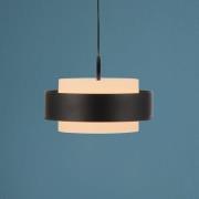 SCHÖNER WOHNEN LED-riippuvalaisin Elmo, musta, 1-lamppuinen, 3000 K