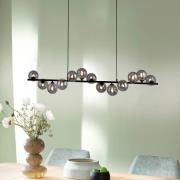 Schöner Wohnen Dubai-riippuvalaisin, savulasi, 13-polttimoinen, G9