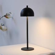 Schöner Wohnen LED-akkukäyttöinen pöytälamppu Bellies, musta, IP54