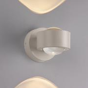 Schöner Wohnen LED-seinävalaisin Chia, hiekkaranta 3 000 K ylös/alas