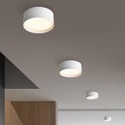 LED-kattovalaisin CMD 9194, Ø 15 cm, valkoinen, IP44, metallia