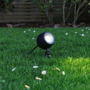Paulmann Smart LED-maapiikkispotti Kikolo, CCT, antrasiitti, IP65