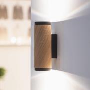 Seinävalaisin Bolivia, tammi/musta, korkeus 18 cm, GU10