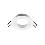 Samsola upotettava kattovalaisin, valkoinen, Ø 8 cm, metallia