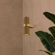 Seinävalaisin DYNAMICS, kullanvärinen, korkeus 23 cm, metalli ylös/ala...