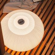 Vibia LED-maavalaisin Knit 7492 beige korkeus 51 cm 927 Casambi