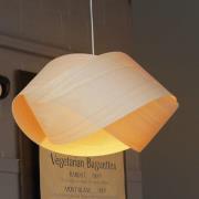 LZF-riippuvalo Nut, pyökki-/nikkelivärinen, pituus 42 cm, puu