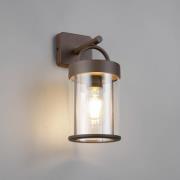 Ulkopuolinen seinävalaisin Almeria, ruoste, alumiini, korkeus 29 cm, I...