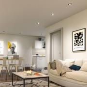 Paulmann LED-uppovalo valkoinen Ø 8 cm 4,8 W 3-portainen himmennettävä...