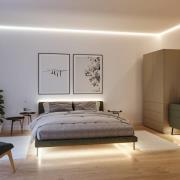 Paulmann LED-nauha MaxLED 1000 lisäosa 2,5 m hopea CCT