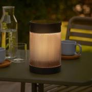 Coupar aurinkopöytävalaisin, musta, muovi, IP44