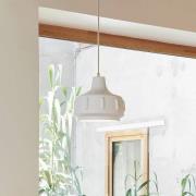 MARKET SET Jimmy-riippuvalo, Ø 25 cm, valkoinen, keraaminen