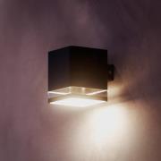 Philips LED-ulkoseinävalaisin Virona, musta, IP44