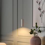 Riippuvalaisin CAN, valkoinen, korkeus 15 cm, Ø 6 cm, metalli, GU10