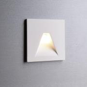 Upotettava LED-seinävalaisin SET Alwaid, valkoinen 8 x 8 cm kulma 2,70...