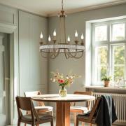 Kattokruunu AV-1890-6E, 6-lamppuinen