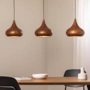 Riippuvalaisin Muba, vanha messinki, pituus 120 cm, metalli