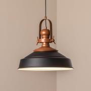 Craft-riippuvalaisin, musta, metalli, Ø 41 cm, E27