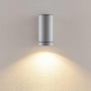 Ulkoseinälamppu ShoreLine Pro Round, vaaleanharmaa, GU10