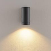 Ulkoseinälamppu ShoreLine Pro Round, tummanharmaa, GU10