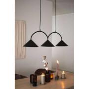 Curve 3 Riippuvalaisin Black - Globen Lighting